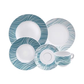 Aparelho De Jantar Tramontina Porcelana Ana Clara 20 Pç