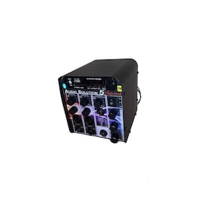 Amplificador Supertech Audio Solution AS5 Bluetooth USB FM 3Canais 2Xlr C/Efeito 196WRF Propaganda