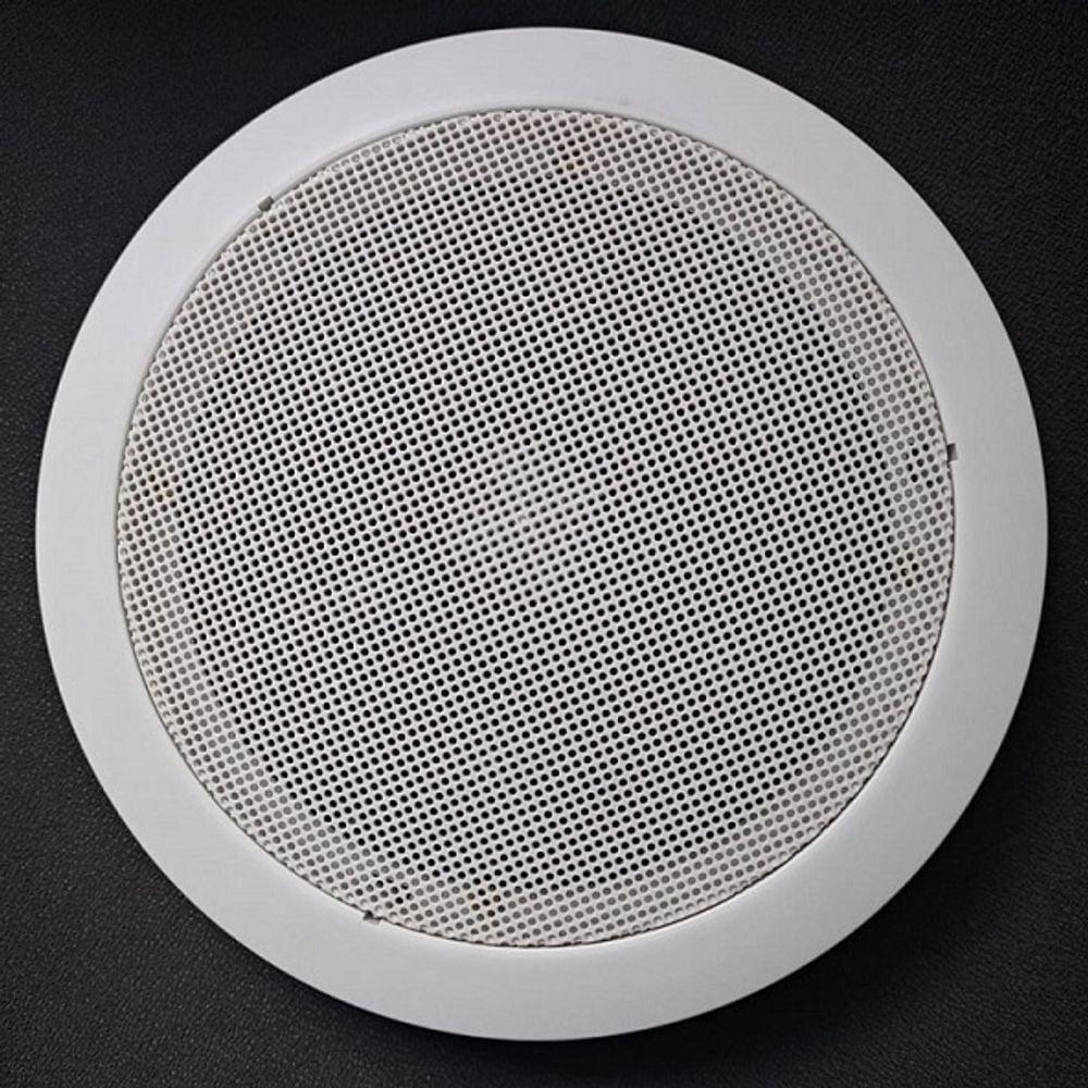 Arandela 6 Polegadas Supertech Branca Redonda Com Difusor 55w Rms