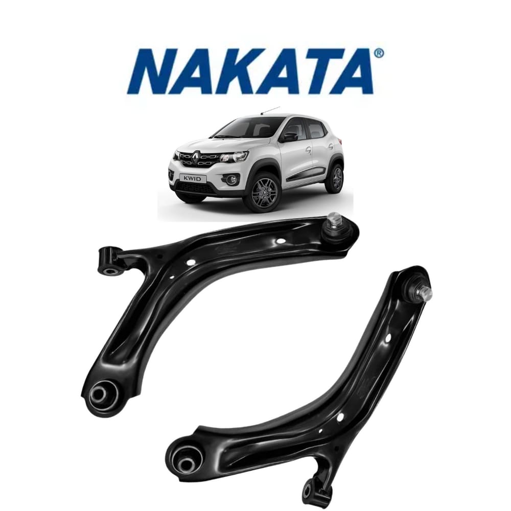 02 Bandeja Suspensão Com Pivô Dianteira Esquerda+Direita Kwid 2017 A 2020 Nakata