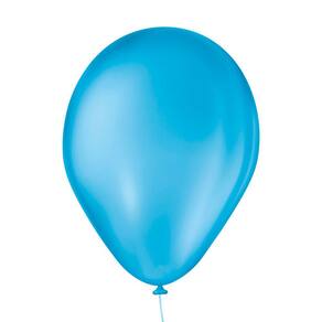 Balão São Roque Azul Turquesa Liso 7 Polegadas - 50 unidades