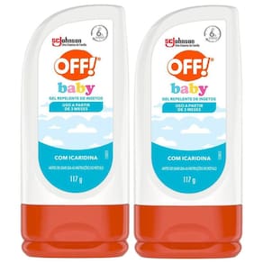 Kit 2 Repelente de Insetos Gel Baby Off! 117g