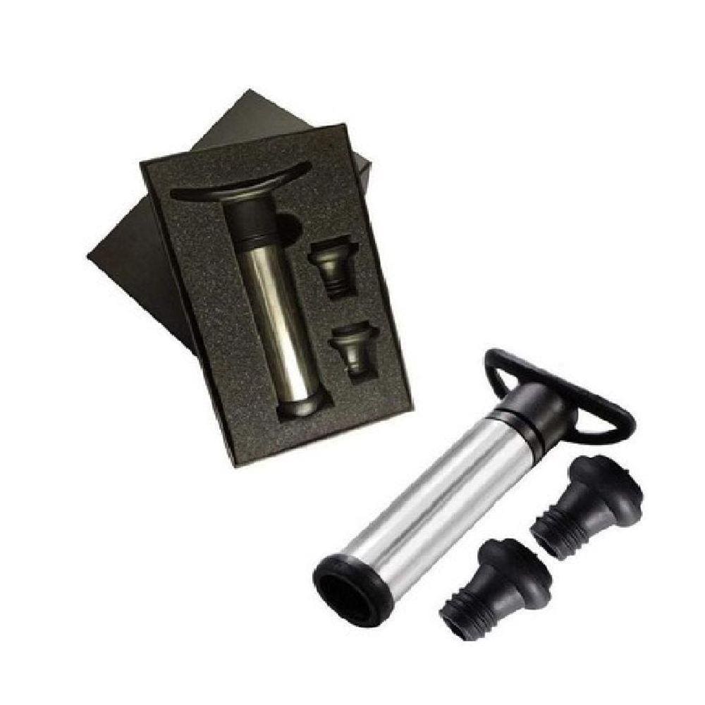 Jogo De Bomba A Vácuo Em Inox Com 2 Tampas - Mimo Style