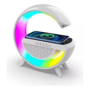 Caixa de Som Luminária G Speaker Bluetooth Branco