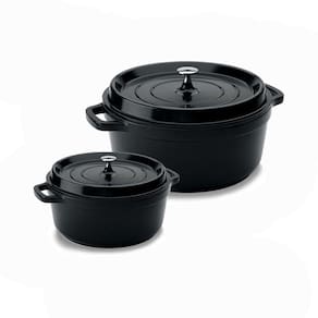 Kit Conjunto Caçarola Hercules Cerâmica Indução 2,4L + 6,8L