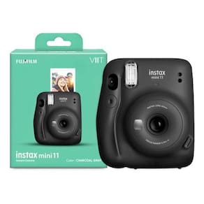 Câmera Instax Mini 11 Fujifilm com Espelho Selfie Grafite