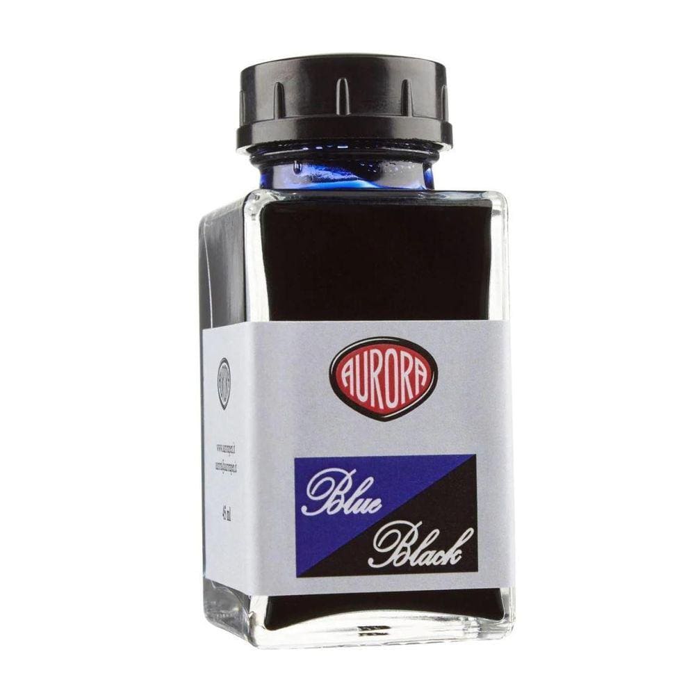Tinta para Caneta Tinteiro Aurora 45mL Azul Escuro