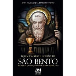 Livro Devocionário E Novena De São Bento