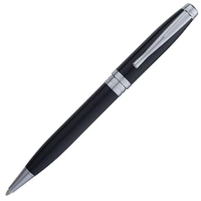 Caneta Parker Crown Preta Fosca Média 132mm 24g