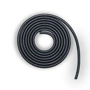 Perfil Borracha Redonda O`ring 5mm - 150m | Preto