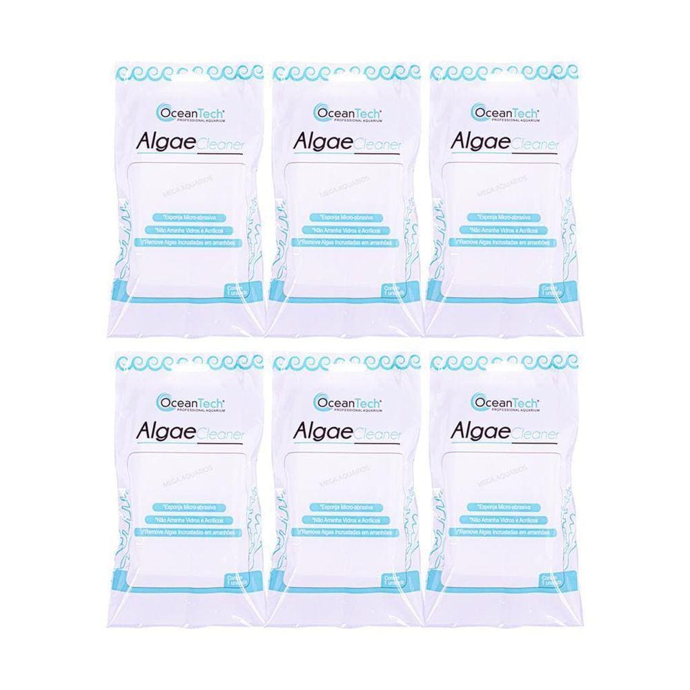 Esponja Alga Cleaner - Limpeza de Algas - Kit 6 Unidades