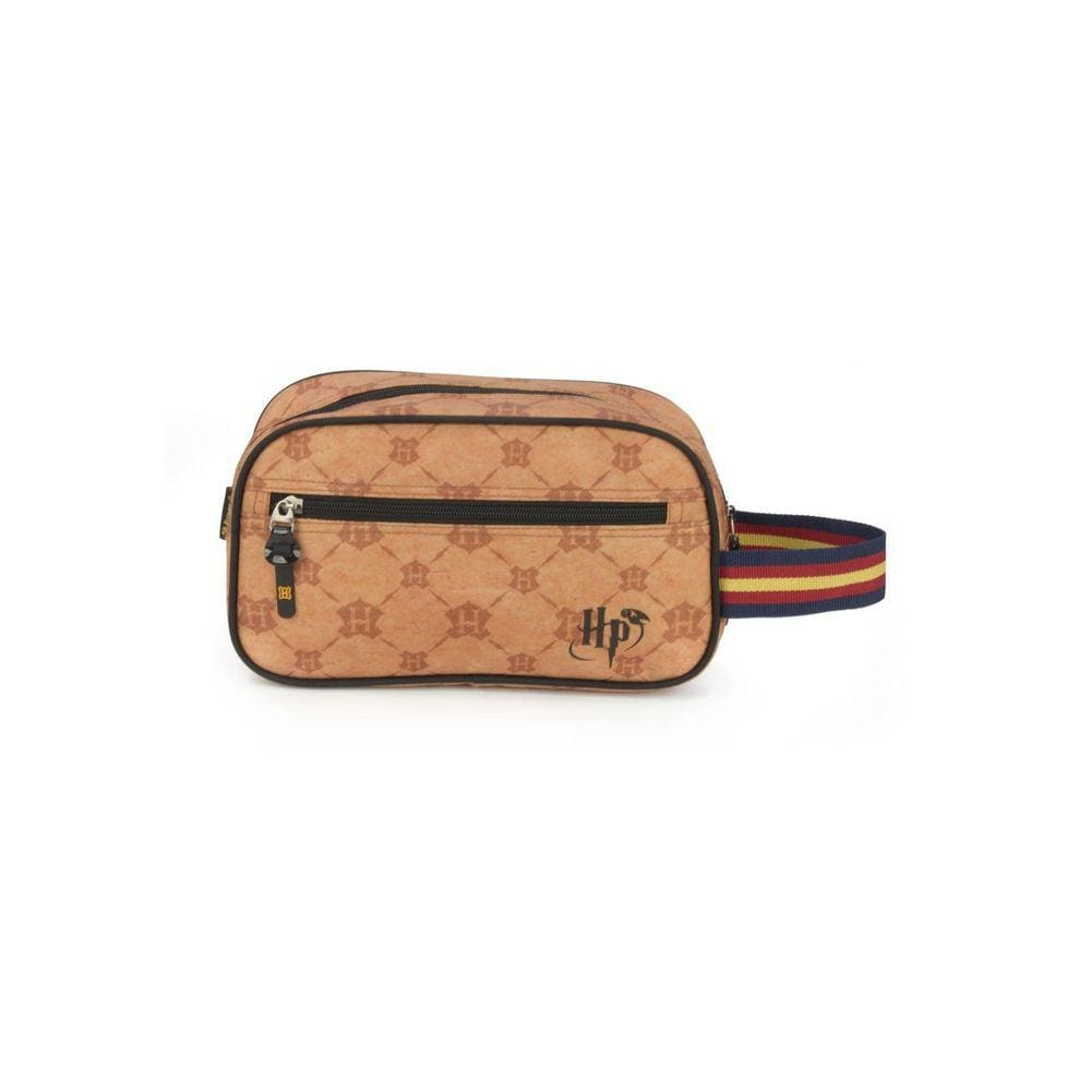 Necessaire Grande Harry Potter Marrom 24x14x9 cm