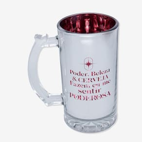 Caneca de Chopp Eletrostática - Zonacriativa 450ml