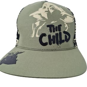 Boné Baby Yoda Unissex Adulto Oficial Verde