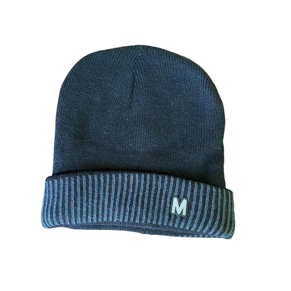 Touca Gorro Inverno Preta Forrada - 100% Poliéster