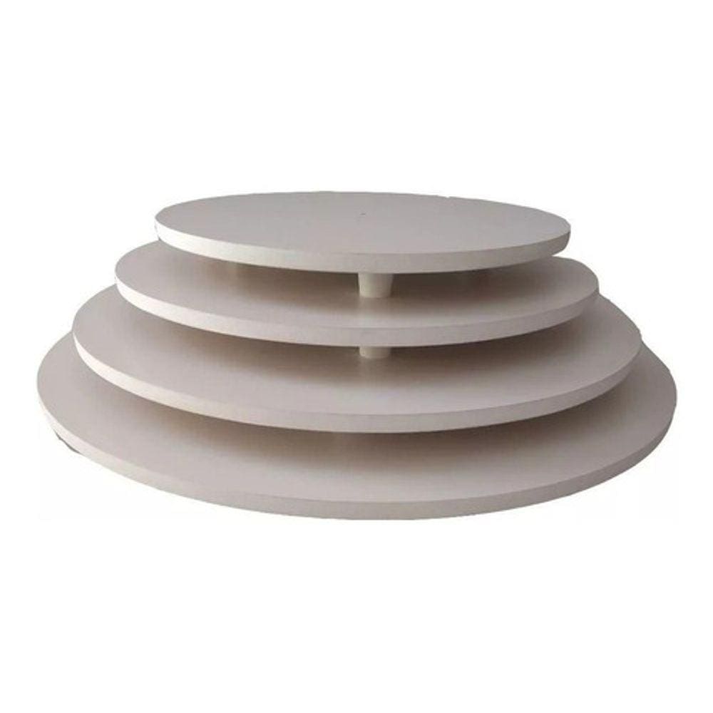 Kit Com 4 Tábuas Para Bolo 2 De 25 E 2 De 30