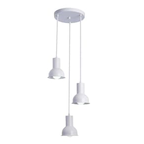 Lustre Pendente Collection Trio Branco - Startec