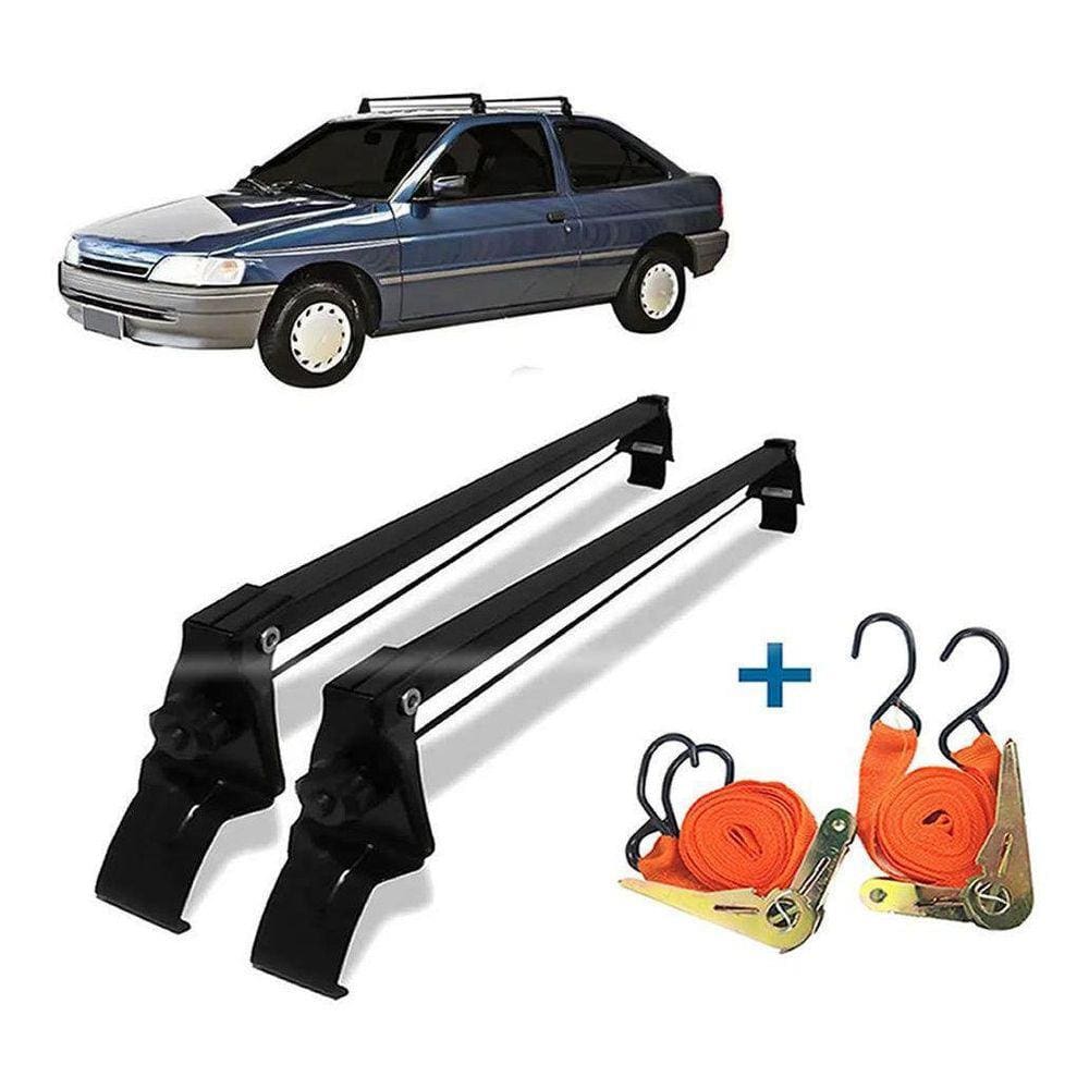 Rack Teto Bagageiro + 2 Cintas Escort 2 Portas Ano 93/96