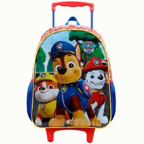 Mochila de Rodinhas Infantil - 14 - Patrulha Canina X2 - Xeryus