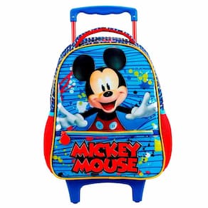 Mochila de Rodinhas Infantil - 16 - Disney - Mickey Mouse Y - Xeryus