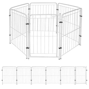 Cercado Para Cachorro Caes Cercadinho Pet Shop 5 Modulos