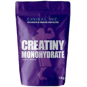 Creatina Monohidratada 3000Mg Pura 1Kg Canibal Inc