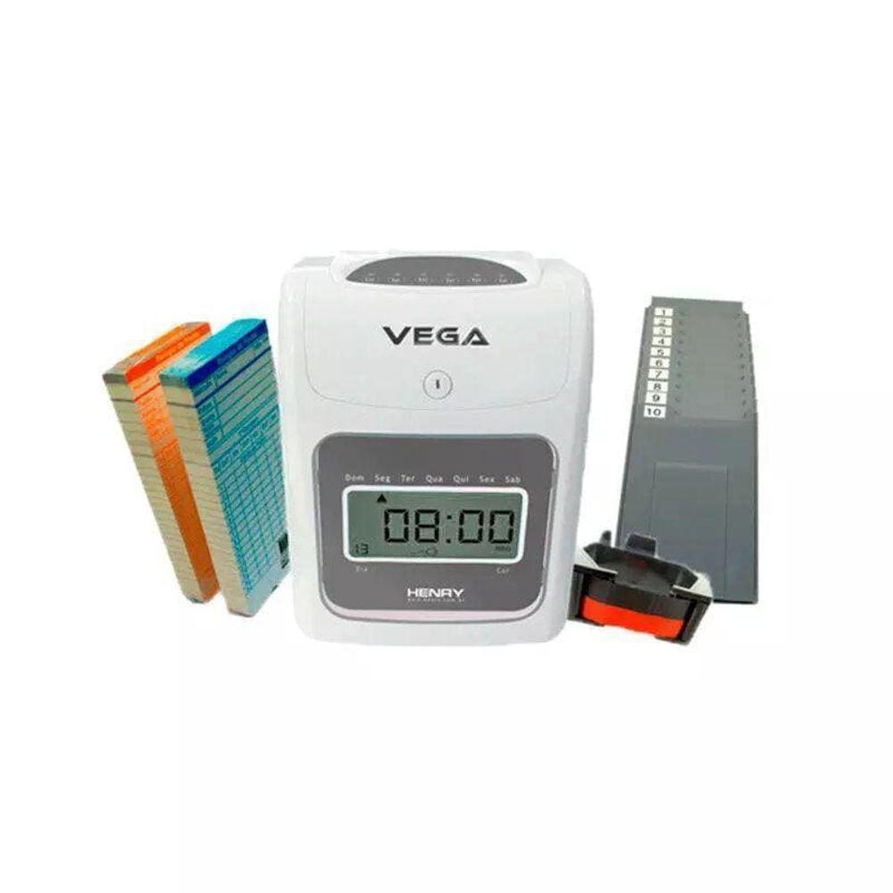 Relógio de Ponto Henry Vega - Impressão Compacto