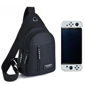 Bolsa Sling Nintendo Switch Preto 30cm