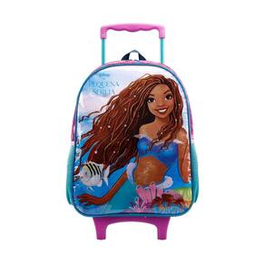Mochila com Rodinhas Le Xeryus A Pequena Sereia 16"