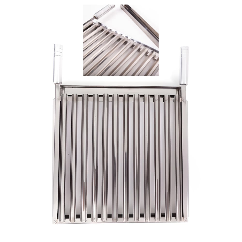 Grelha Parrilha De Inox Tamanho: 60x50 Cm Para Churrascos
