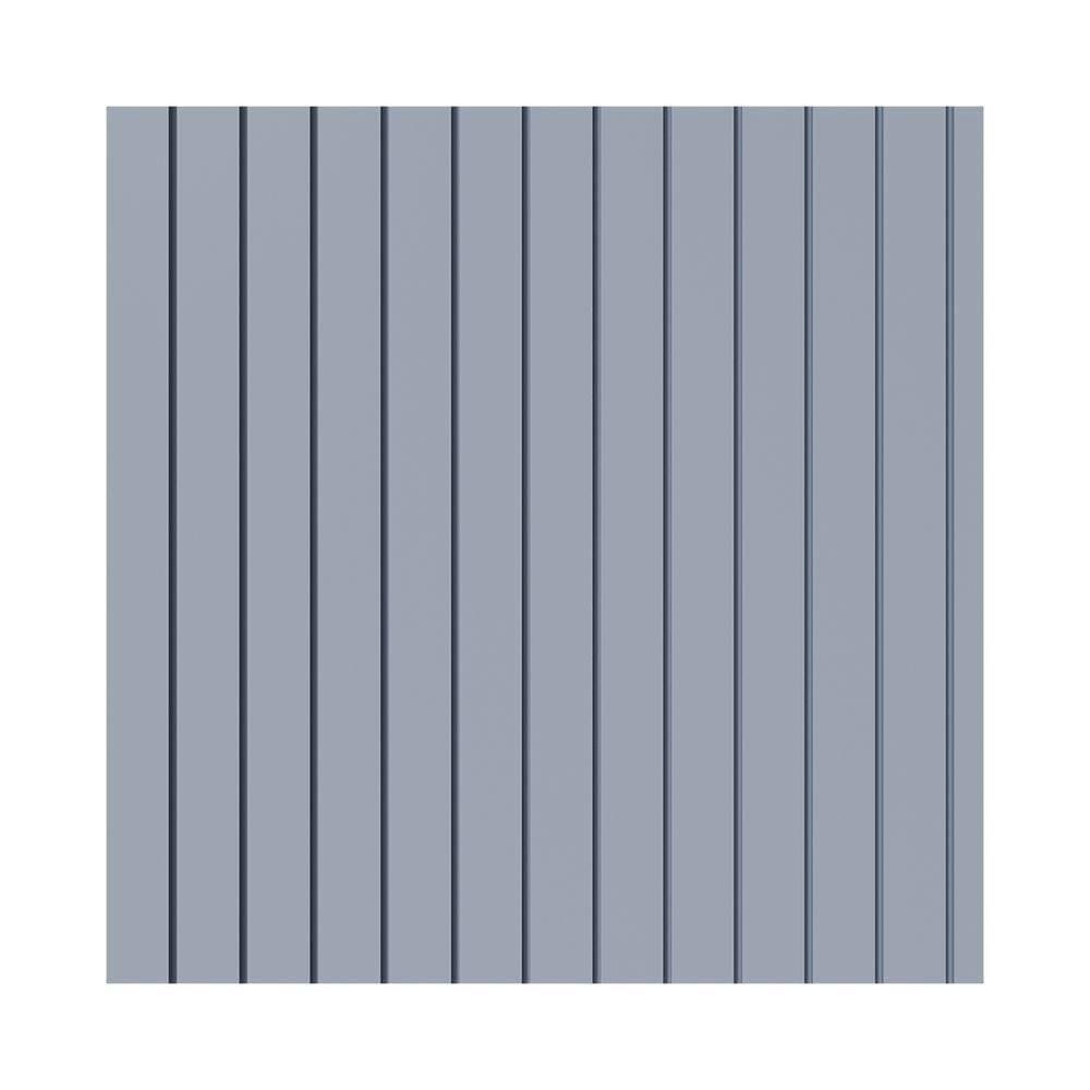 Painel Ripado Eva Laminado Autocolante Flexivel 10cm Play Plus | Valor Do Metro M² - Azul