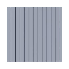 Painel Ripado Eva Laminado Autocolante Flexivel 10cm Play Plus | Valor Do Metro M² - Azul