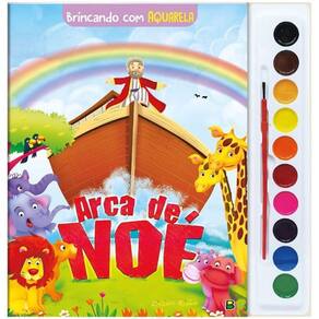 Livro Brincando Com Aquarela - Todolivro - Arca De Noe