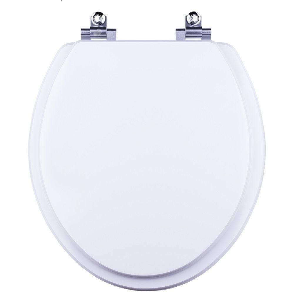 Assento Sanitario Fechamento Lento Convencional Oval Branco Para Louça Fiori