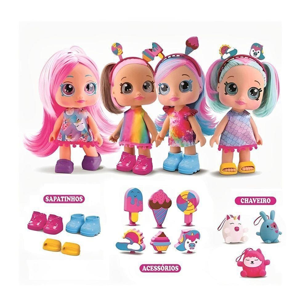 Boneca Diver Suprise C- 3 Surpresas - Sortimento - Divertoys