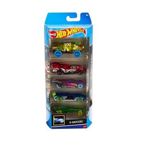 Carrinhos Hot Wheels Raycers C- 5 Carros - Mattel