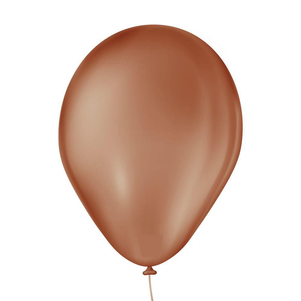 Balão São Roque Café Brasil Liso 7 Polegadas - 50 unidades