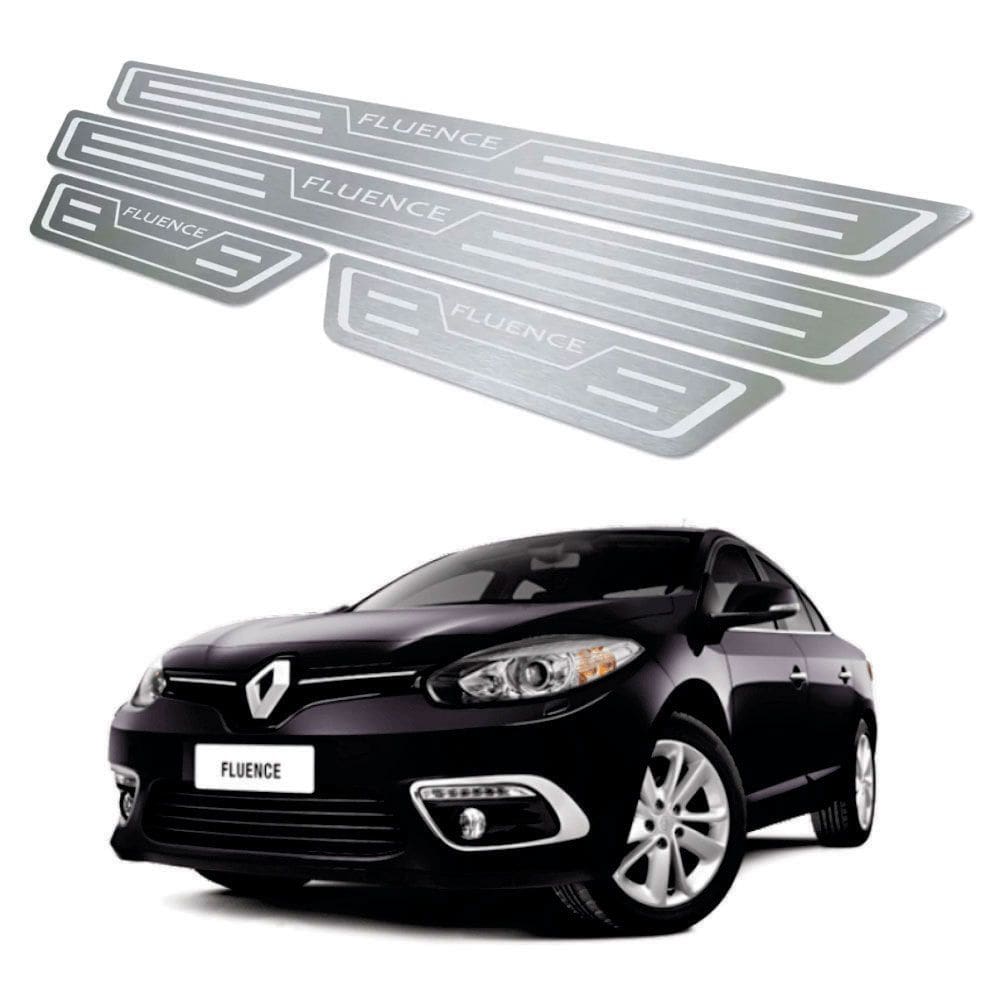 Soleira De Porta Renault Fluence 2011 Até 2019 Aço Inox