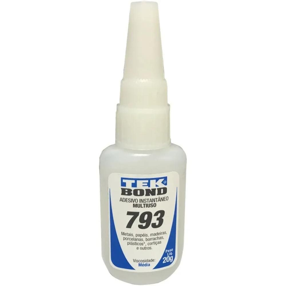 Cola Instantânea Tek Bond 793 20g - Para Marcenaria