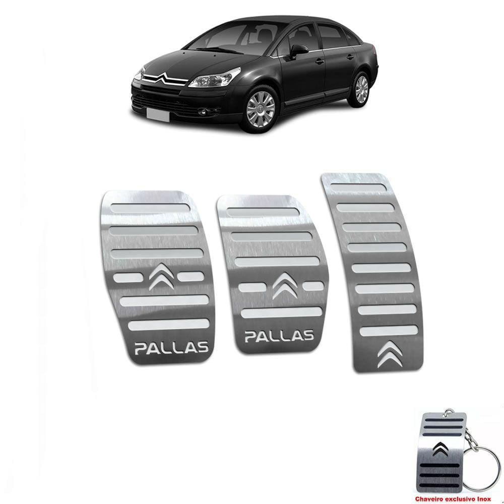 Pedaleira Citroen C4 Pallas Manual Todos Os Modelos Aço Inox