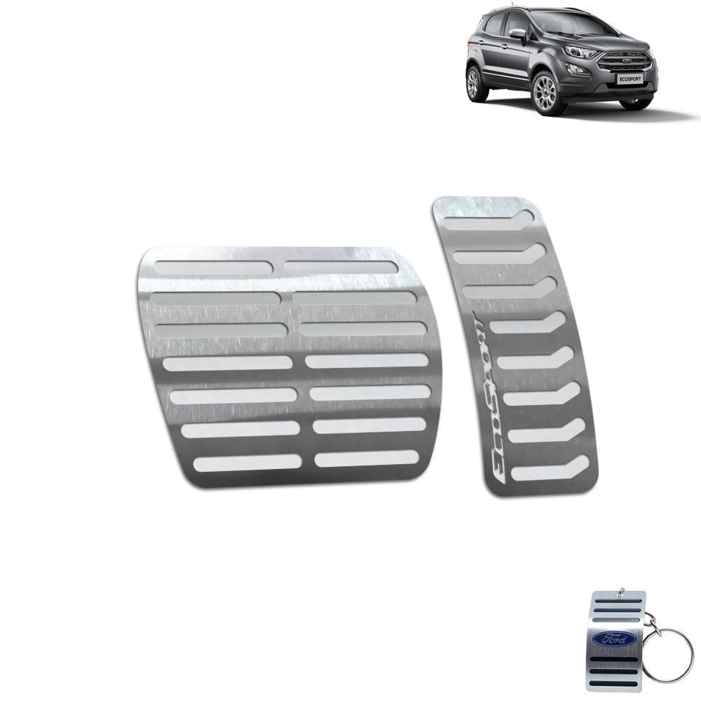 Pedaleira Automático Ford Ecosport 2013 A 2020 Aço Inox