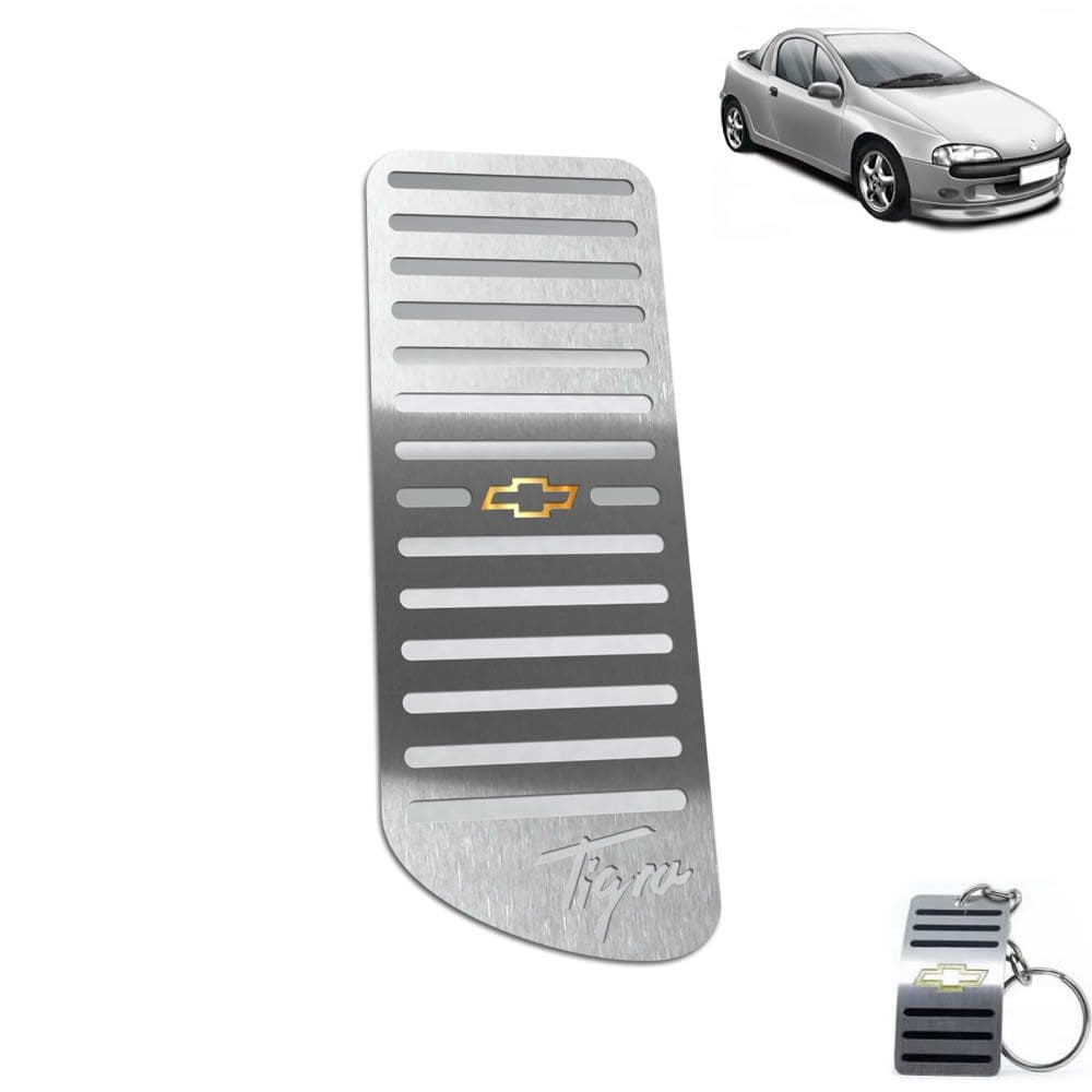 Descanso De Pé Chevrolet Tigra Todos Os Modelos Aço Inox