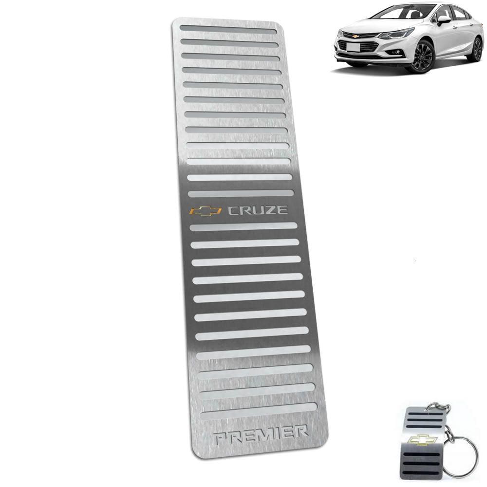 Descanso De Pé Chevrolet Cruze Premier 2017 Até 2020 Inox