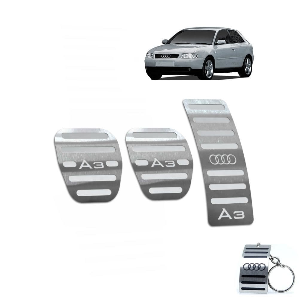 Pedaleira Manual Audi A3 1996 Até 2006 Aço Inox