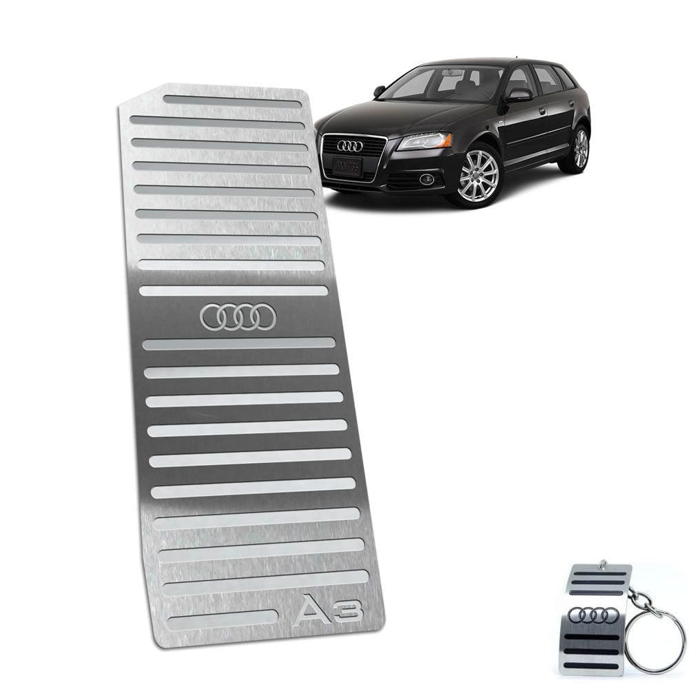Descanso De Pé Audi A3 2007 Até 2013 Aço Inox