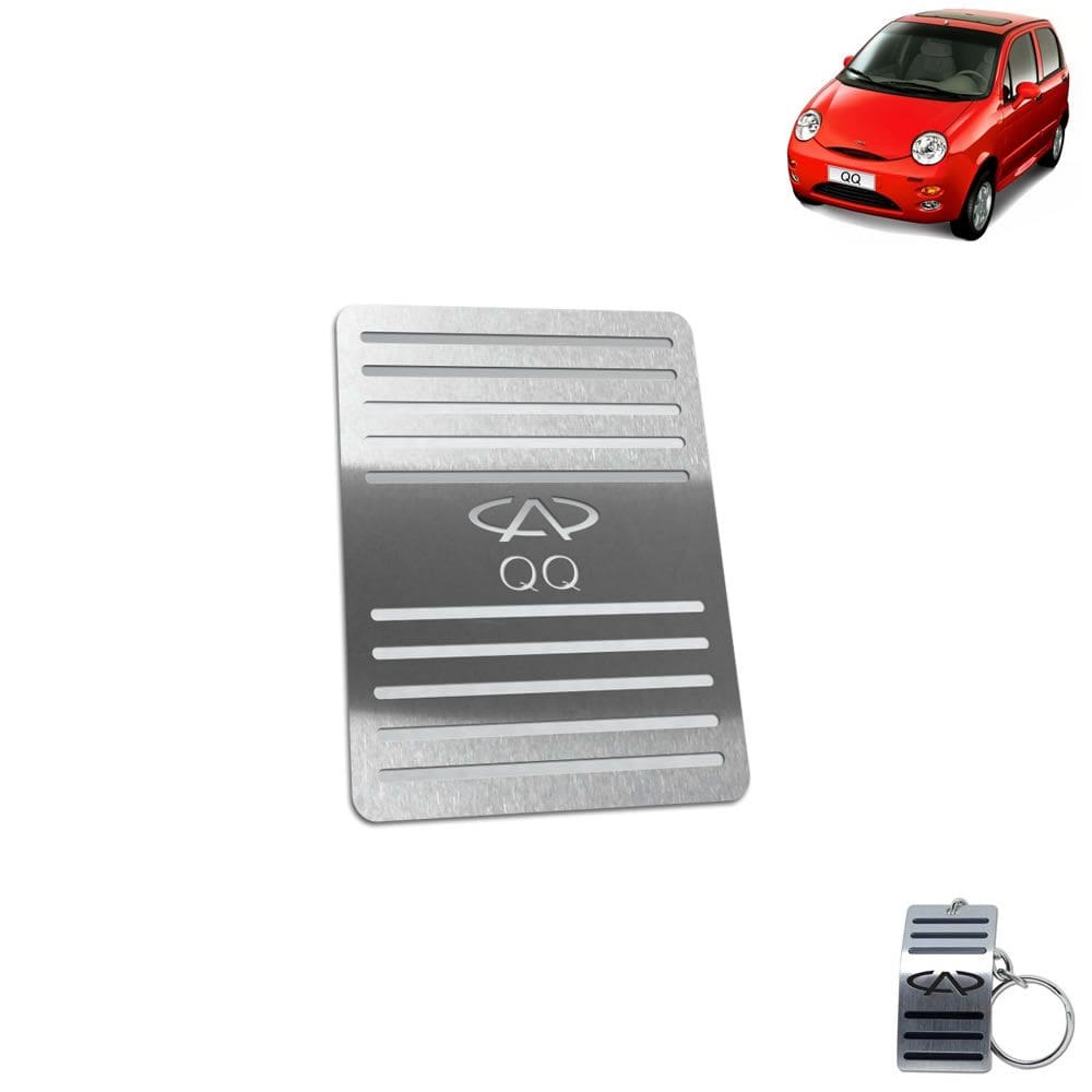 Descanso De Pé Chery Qq 2011 Até 2014 Aço Inox