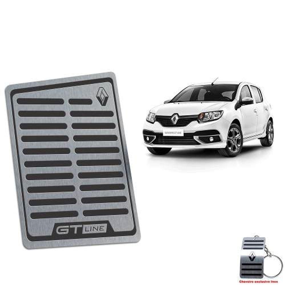 Descanso De Pé Renault Sandero Gt Line 2014 A 2022 Preto