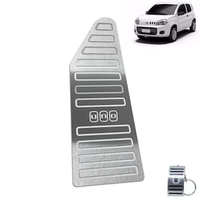 Descanso De Pé Fiat Uno 2013 A 2020 2 Portas Aço Inox