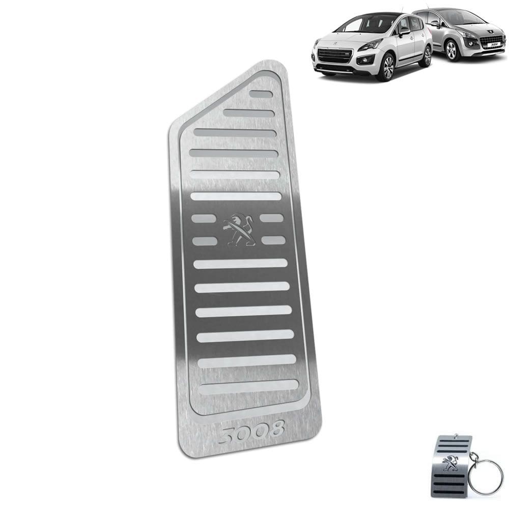 Descanso De Pé Peugeot 3008 2011 Até 2016 Aço Inox