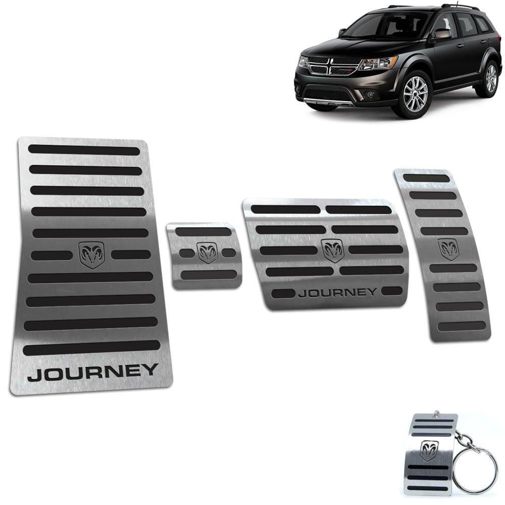 Pedaleira Com Descanso Em Inox Journey 2009 A 2018 Automático
